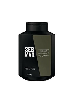 Sebastian Pro. SEB MAN The Boss Fine Hair Shampoo (Thickening shampoo) (Objętość 250 ml)