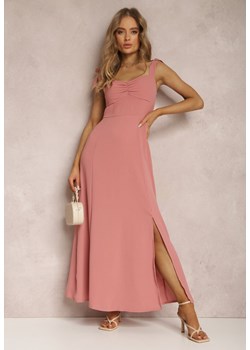 Ciemnoróżowa Sukienka Argomeda ze sklepu Renee odzież w kategorii Sukienki - zdjęcie 139244363