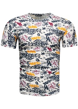Koszulka męska kolorowa Recea ze sklepu Recea.pl w kategorii T-shirty męskie - zdjęcie 139244904