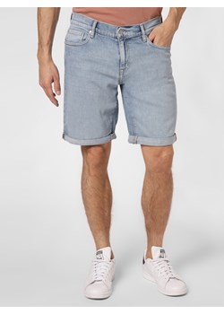 ARMEDANGELS Męskie spodenki jeansowe Mężczyźni Bawełna bielony jednolity ze sklepu vangraaf w kategorii Spodenki męskie - zdjęcie 139294351