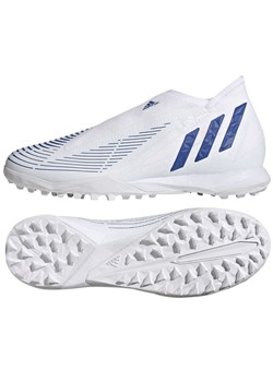 Buty piłkarskie adidas Predator Edge.3 Ll Tf M GX2629 białe białe ze sklepu ButyModne.pl w kategorii Buty sportowe męskie - zdjęcie 139340070