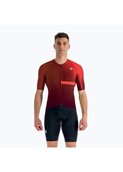 Koszulka rowerowa męska Sportful Bomber czerwona 1122029 ze sklepu sportano.pl w kategorii T-shirty męskie - zdjęcie 139376543