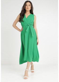 Zielona Sukienka Iolaera ze sklepu Born2be Odzież w kategorii Sukienki - zdjęcie 139394913