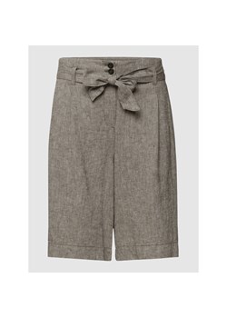 Bermudy z paskiem z tkaniny ze sklepu Peek&Cloppenburg  w kategorii Szorty - zdjęcie 139416784