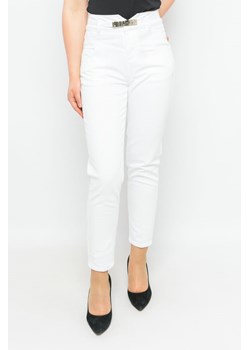 spodnie damskie liu jo wa2029 t3026 białe ze sklepu Royal Shop w kategorii Spodnie damskie - zdjęcie 139419092