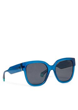 Okulary przeciwsłoneczne POLAROID - 6167/S Blue PJP ze sklepu eobuwie.pl w kategorii Okulary przeciwsłoneczne damskie - zdjęcie 139437931