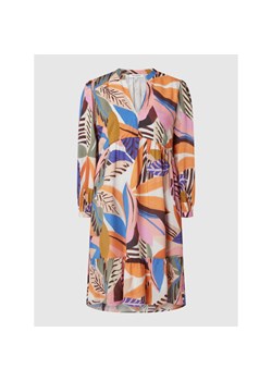 Sukienka z modalu ze wzorem w liście ze sklepu Peek&Cloppenburg  w kategorii Sukienki - zdjęcie 139490252