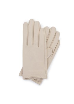 Damskie rękawiczki z gładkiej skóry ze sklepu WITTCHEN w kategorii Rękawiczki damskie - zdjęcie 139536160