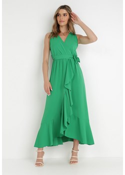 Zielona Sukienka Dianopis ze sklepu Born2be Odzież w kategorii Sukienki - zdjęcie 139556240
