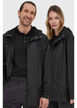 Rains kurtka 12010 Jacket kolor czarny przejściowa 12010.01-Black ze sklepu ANSWEAR.com w kategorii Kurtki damskie - zdjęcie 139562623