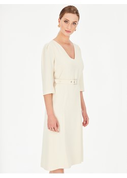 Elegancka sukienka z paskiem Potis & Verso Taylor ze sklepu Eye For Fashion w kategorii Sukienki - zdjęcie 139592403