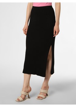 mbyM Spódnica damska Kobiety Sztuczne włókno czarny jednolity ze sklepu vangraaf w kategorii Spódnice - zdjęcie 139597502