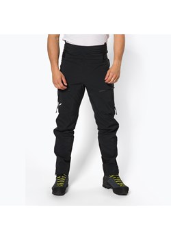 Spodnie z membraną męskie Salewa Ortles 4 GTX Pro czarne 27586 ze sklepu sportano.pl w kategorii Spodnie męskie - zdjęcie 139650144