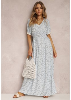 Jasnoniebieska Sukienka Ianthiphae ze sklepu Renee odzież w kategorii Sukienki - zdjęcie 139679552