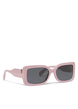 Okulary przeciwsłoneczne MICHAEL KORS - Corfu 0MK2165 310887 Pink Solid/Dark Grey Solid ze sklepu eobuwie.pl w kategorii Okulary przeciwsłoneczne damskie - zdjęcie 139692282