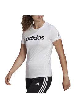 Koszulka adidas Sportswear Loungwear Essentials Slim Logo GL0768 - biała ze sklepu streetstyle24.pl w kategorii Bluzki damskie - zdjęcie 139764683
