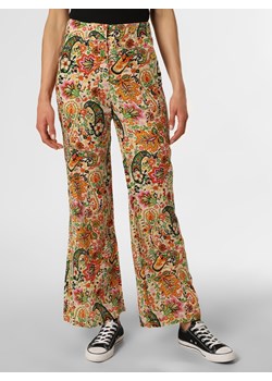 ba&sh Spodnie Kobiety wiskoza piaskowy wzorzysty ze sklepu vangraaf w kategorii Spodnie damskie - zdjęcie 139766020