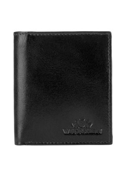 Męski portfel ze skóry mały czarny ze sklepu WITTCHEN w kategorii Portfele męskie - zdjęcie 139789562