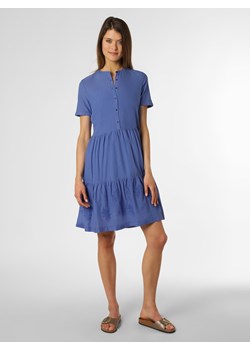 Tommy Hilfiger Sukienka damska Kobiety Bawełna niebieski jednolity ze sklepu vangraaf w kategorii Sukienki - zdjęcie 139814370