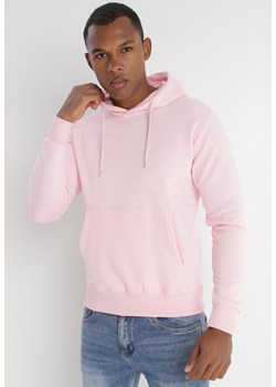 Różowa Bluza Teodares ze sklepu Born2be Odzież w kategorii Bluzy męskie - zdjęcie 139821732