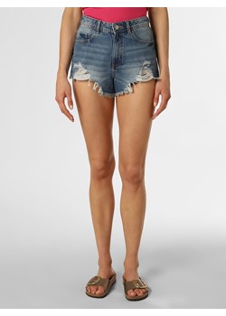 Noisy May Damskie spodenki jeansowe Kobiety Bawełna medium stone jednolity ze sklepu vangraaf w kategorii Szorty - zdjęcie 139854062