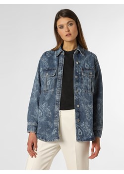 The Kooples Damska kurtka jeansowa Kobiety Jeansy medium stone wzorzysty ze sklepu vangraaf w kategorii Kurtki damskie - zdjęcie 139854082