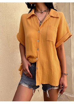 Bluzka w kolorze pomarańczowym ze sklepu Limango Polska w kategorii Koszule damskie - zdjęcie 139887262
