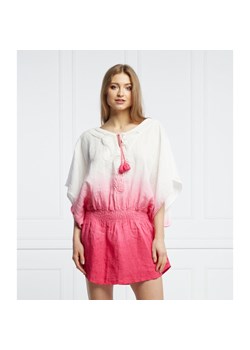 Guess Lniana sukienka ELOISE ze sklepu Gomez Fashion Store w kategorii Sukienki - zdjęcie 139901932