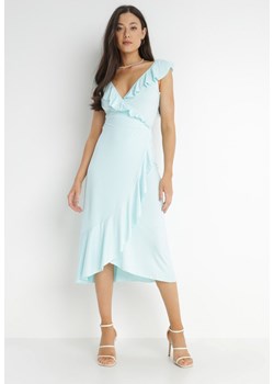 Jasnoniebieska Sukienka Harmothee ze sklepu Born2be Odzież w kategorii Sukienki - zdjęcie 140527022