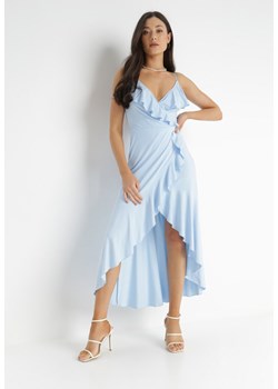 Jasnoniebieska Sukienka Adathe ze sklepu Born2be Odzież w kategorii Sukienki - zdjęcie 140527081