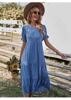 Sukienka w kolorze niebieskim ze sklepu Limango Polska w kategorii Sukienki - zdjęcie 140554822
