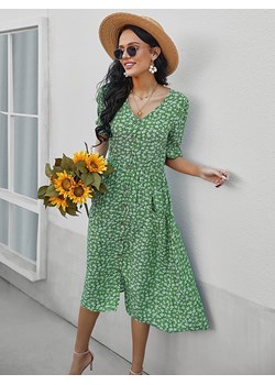 Sukienka w kolorze zielono-białym ze sklepu Limango Polska w kategorii Sukienki - zdjęcie 140554834