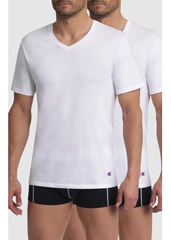 Koszulka męska 09G7-0RL 2-pak, Kolor biały, Rozmiar S, Champion ze sklepu Intymna w kategorii Podkoszulki męskie - zdjęcie 140670110