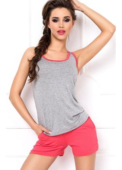 Betina piżama, Kolor szaro-różowy, Rozmiar XS, DKaren ze sklepu Intymna w kategorii Piżamy damskie - zdjęcie 140671671