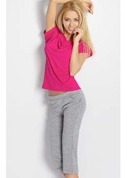 Erna piżama, Kolor różowo-szary, Rozmiar S, DKaren ze sklepu Intymna w kategorii Piżamy damskie - zdjęcie 140671753