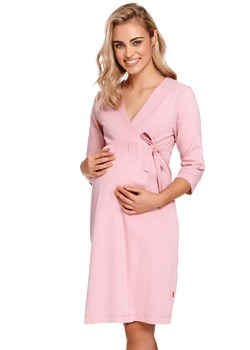 SBL.4243 szlafrok ciążowy, Kolor różowy, Rozmiar S, Doctor Nap ze sklepu Intymna w kategorii Bielizna ciążowa - zdjęcie 140672450