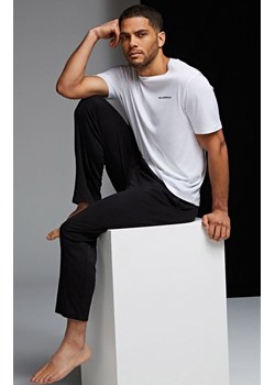 Karl Lagerfeld spodnie piżamowe Logo 215M2182 ECO, Kolor czarny, Rozmiar S, Karl Lagerfeld ze sklepu Intymna w kategorii Piżamy męskie - zdjęcie 140677863