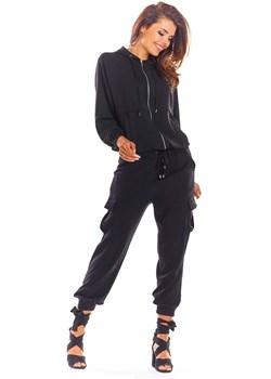 A293 Spodnie bojówki, Kolor czarny, Rozmiar XL, Awama ze sklepu Primodo w kategorii Spodnie damskie - zdjęcie 140689952