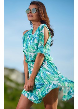 A295 Sukienka zwiewna, Kolor zielony, Rozmiar S, Awama ze sklepu Primodo w kategorii Sukienki - zdjęcie 140689961