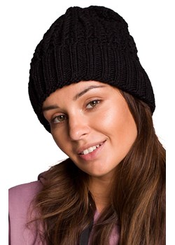 BK057 czapka klasyczna, Kolor czarny, Rozmiar uniwersalny, BE Knit ze sklepu Primodo w kategorii Czapki zimowe damskie - zdjęcie 140691534