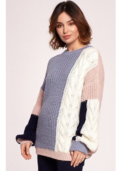 BK066/3 sweter, Kolor szary, Rozmiar L/XL, BE ze sklepu Primodo w kategorii Swetry damskie - zdjęcie 140691622