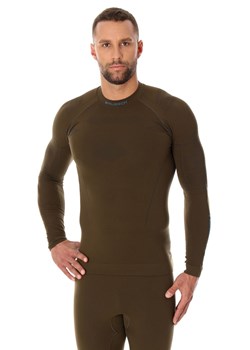 Thermo bluza męska termoaktywna LS13040, Kolor khaki, Rozmiar S, Brubeck ze sklepu Primodo w kategorii T-shirty męskie - zdjęcie 140691802