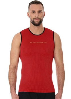 Bezrękawnik męski 3D Run PRO SL10290, Kolor czerwony, Rozmiar S, Brubeck ze sklepu Primodo w kategorii T-shirty męskie - zdjęcie 140691832