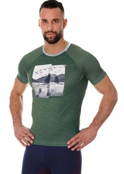 SS13240A  koszulka męska Running Air, Kolor zielony, Rozmiar S, Brubeck ze sklepu Primodo w kategorii T-shirty męskie - zdjęcie 140691891