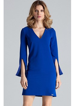 Sukienka M550, Kolor niebieski, Rozmiar S, Figl ze sklepu Primodo w kategorii Sukienki - zdjęcie 140693300