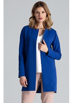 Płaszcz M551, Kolor niebieski, Rozmiar S, Figl ze sklepu Primodo w kategorii Płaszcze damskie - zdjęcie 140693322