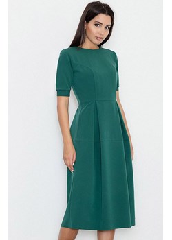 Sukienka M553, Kolor zielony, Rozmiar S, Figl ze sklepu Primodo w kategorii Sukienki - zdjęcie 140693352