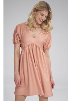Sukienka M766, Kolor pomarańczowy, Rozmiar L/XL, Figl ze sklepu Primodo w kategorii Sukienki - zdjęcie 140694454