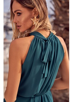 Ivon elegancka tiulowa sukienka zwiewna szyfonowa Livia 216, Kolor zielony, Rozmiar L/XL, Ivon ze sklepu Primodo w kategorii Sukienki - zdjęcie 140696952