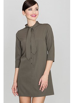 Sukienka K369, Kolor oliwkowy, Rozmiar M, Lenitif ze sklepu Primodo w kategorii Sukienki - zdjęcie 140698272